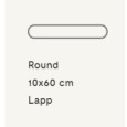 INTENSE ROUND INATURAL BEIGE LAPPATO 10X60 - LEA CERAMICHE LGBIN1L LEA CERAMICHE - 1