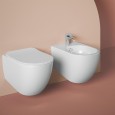 FILE 2.0 BIDET SUSPENDU SANIGLAZE BLANC 37X52 cm Artceram FLB003 ARTCERAM - 4