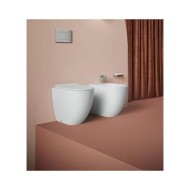 Wandbündiges Bidet File 2.0 Saniglaze Weiß 37x52 cm Artceram FLB004 ARTCERAM - 4