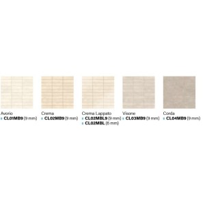 CALCIS CREMA MURETTO 9MM 30X30 - ITALGRANITI CL02MB9 ITALGRANITI GROUP - 1