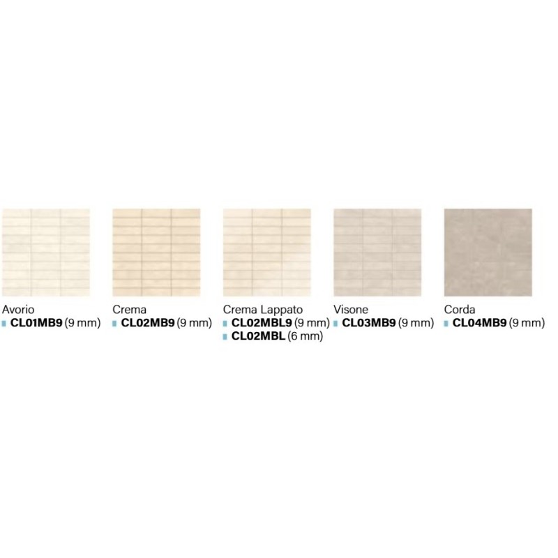 CALCIS CREMA MURETTO Lappato 9MM 30X30 - ITALGRANITI CL02MBL9 ITALGRANITI GROUP - 1