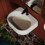 Artceram WON WNL003 55x43 cm countertop/wall-hung washbasin