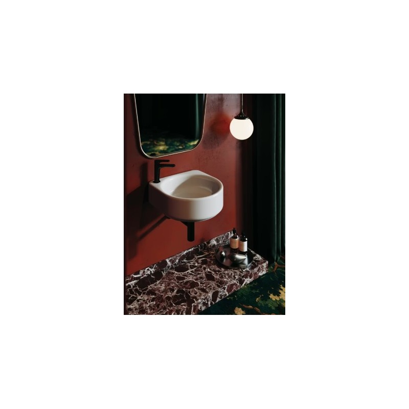 Lavabo Sospeso/Appoggio WON 48 x 44 cm con foro Rubinetto dx/sx Artceram WNL004 ARTCERAM - 2