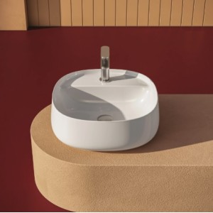WHISKY Countertop Washbasin 45 cm Artceram WHL001 ARTCERAM - 2