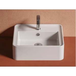 RODOLFO 40 cm Wand-/Aufsatzwaschbecken Artceram ROL004 ARTCERAM - 2
