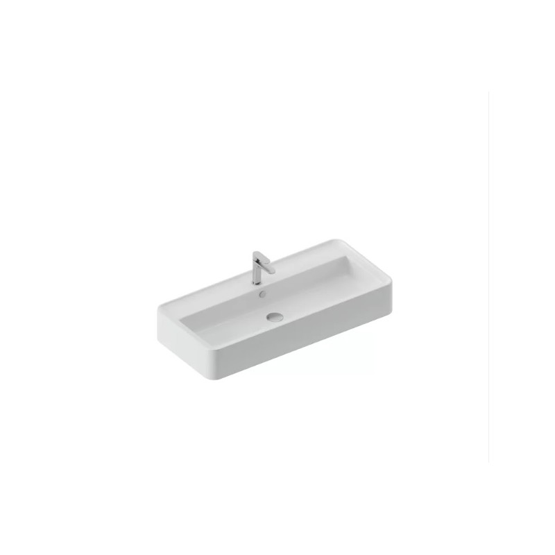 RODOLFO 100 cm Wand-/Aufsatzwaschbecken Artceram ROL005 ARTCERAM - 2