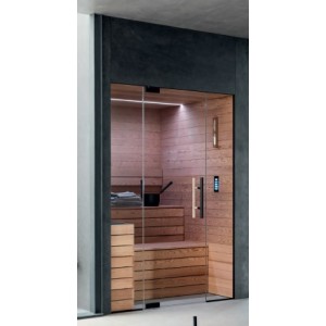 Sauna ETHIC L.162 x P.157 x H.220 Niche Thermo Wood - Hafro - Geromin HAFRO-GEROMIN - 2