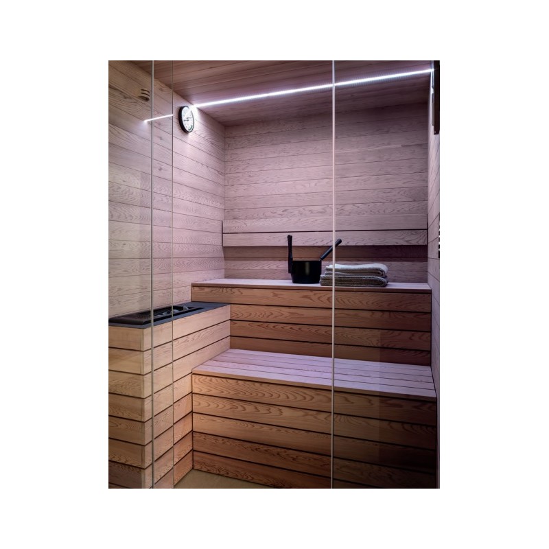 ETHIC  Sauna L.162 x P.157 x H.220 Nicchia Thermo Wood  - Hafro - Geromin HAFRO-GEROMIN - 3
