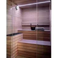 ETHIC  Sauna L.162 x P.157 x H.220 Nicchia Thermo Wood  - Hafro - Geromin HAFRO-GEROMIN - 3