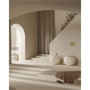 WC SFERA A TERRE blanc DISEGNO CERAMICA