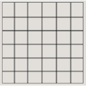 CLOSER 30x30cm 10mm BEIGE SCURO MOSAIQUE NATUREL  SQ - CERAMICA D'IMOLA MK.CLOSER1010BS 200851 CERAMICA D'IMOLA - 1