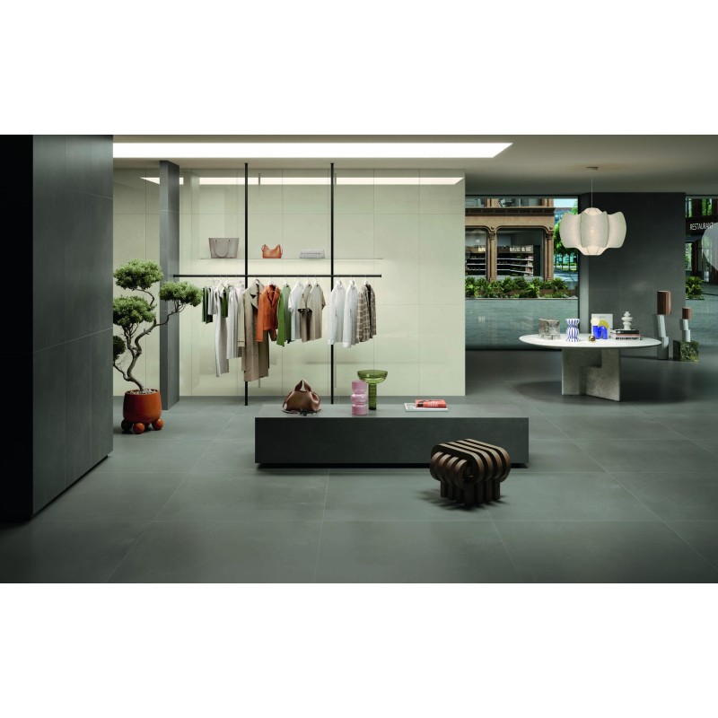 MYCRO 60x120cm 10mm MIDDLE GREY LISSE SQ - CERAMICA D'IMOLA MYCRO 12MGL 200047 CERAMICA D'IMOLA - 1