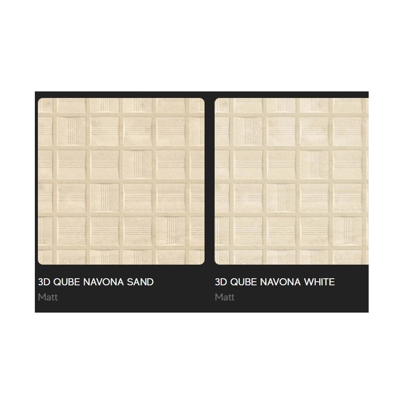 Marvel T 3D Qube Navona White 50x120 - Ceramiche Atlas Concorde  HCP5 CERAMICHE ATLAS CONCORDE - 1