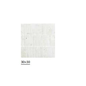 MAKRO REVOLUTION JENGA TRAVERTINO IVORY SATIN SQ 30x30 - CERAMICHE PIEMME 06198 PIEMME CERAMICHE - 1