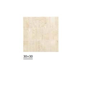 MAKRO REVOLUTION JENGA TRAVERTINO CREME SATIN SQ 30x30 - CERAMICHE PIEMME 06199 PIEMME CERAMICHE - 1