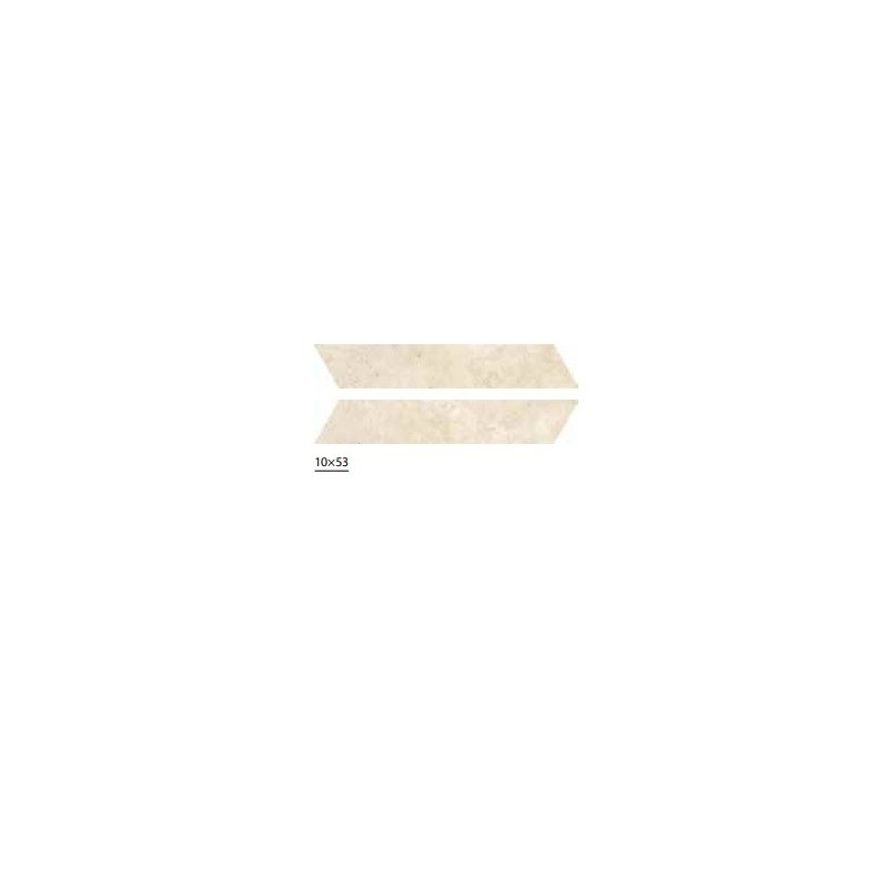MAKRO REVOLUTION CHEVRON TRAVERTINO  CREME SATIN SQ 10x53 - CERAMICHE PIEMME 06190 PIEMME CERAMICHE - 1