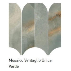 INCANTO ONICE VERDE MOSAIQUE GLOSSY 28,1X31 RDHD - RAGNO RAGNO  - 1