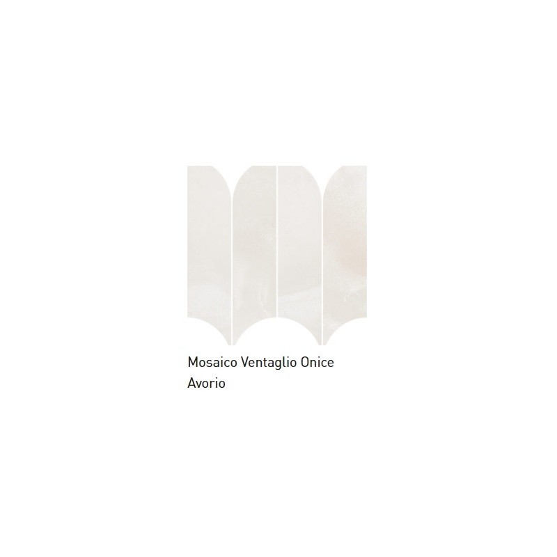 INCANTO ONICE AVORIO MOSAIK GLOSSY 28,1X31 RDHE - RAGNO RAGNO  - 1
