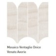 INCANTO ONICE VENATO AVORIO MOSAIK GLOSSY 28,1X31 RDHH - RAGNO RAGNO  - 1