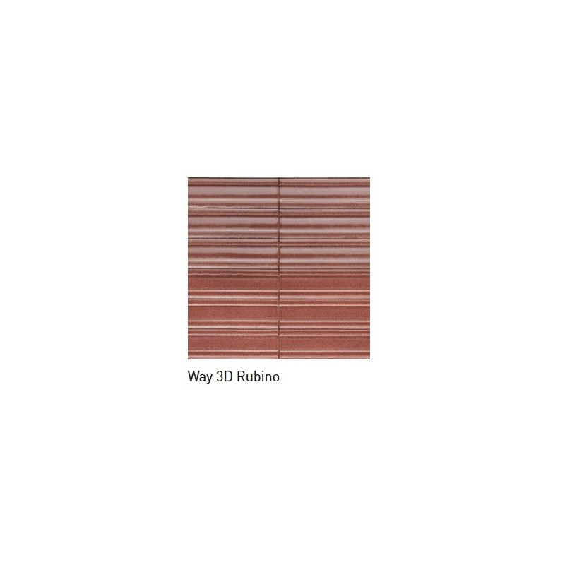 MID RUBINO 3D WAY GLOSSY 6X24 RDFT - RAGNO RAGNO  - 1