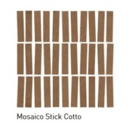 SOLIDA COTTO MOSAIC STICK 31X31 RDJG - RAGNO RAGNO  - 1