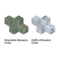 PRESTIGIO KALEIDOS SMERALDO GLOSSY MOSAIK CUBE SQ 30,4x35,2 - CERAMICHE REFIN RV52 PROVENZA EMILGROUP - 1