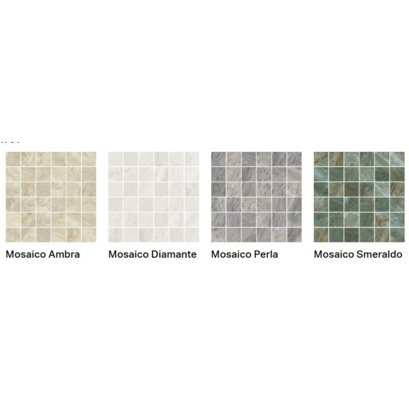 PRESTIGIO KALEIDOS SMERALDO MATT MOSAIC SQ 30X30 - CERAMICHE REFIN RU11 PROVENZA EMILGROUP - 1