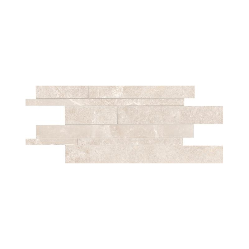 GROOVE  MOSAIC 30X60 LISTELLI SFALSATI HOT WHITE R 30X60 - PROVENZA EMILGROUP E3G0 PROVENZA EMILGROUP - 1