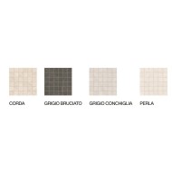 PIETRA DI OROSEI MOSAICO 5X5 GRIGIO BRUCIATO SILKTECH 30X30 - PROVENZA EMILGROUP ENU5 PROVENZA EMILGROUP - 1