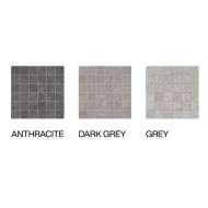 RE-PLAY CONCRETE RECUPERO MOSAIC 5X5 ANTHRACITE NAT 30X30 - PROVENZA EMILGROUP EKGE PROVENZA EMILGROUP - 1