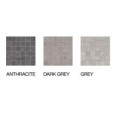 RE-PLAY CONCRETE RECUPERO MOSAIC 5X5 ANTHRACITE NAT 30X30 - PROVENZA EMILGROUP EKGE PROVENZA EMILGROUP - 1