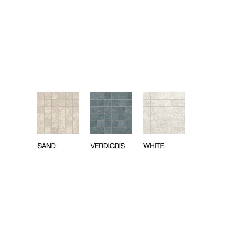 RE-PLAY CONCRETE RECUPERO MOSAICO 5X5 SAND NAT 30X30 - PROVENZA EMILGROUP EKGA PROVENZA EMILGROUP - 1