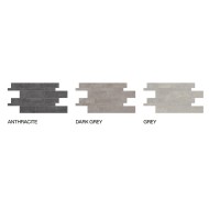 RE-PLAY CONCRETE RECUPERO LISTELLI SFALSATI DARK GREY NAT 30X60 - PROVENZA EMILGROUP EKGL PROVENZA EMILGROUP - 1