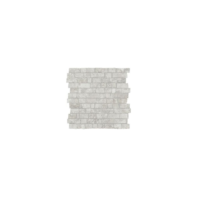 UNIQUE TRAVERTINE ANCIENT MOSAIK MINI BLOCK SILVER NATURAL 30X30 - PROVENZA EMILGROUP EJEK PROVENZA EMILGROUP - 1