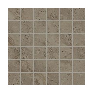 UNIQUE TRAVERTINE MINIMAL MOSAIQUE 5X5 CHOCOLATE NATUREL 30X30 - PROVENZA EMILGROUP EJTP PROVENZA EMILGROUP - 1