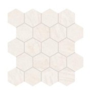 VARANA STONE CROSS CUT MOSAIC HEXAGON WHITE SILKTECH 29,3X30 - PROVENZA EMILGROUP EN28 PROVENZA EMILGROUP - 1