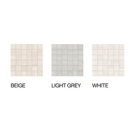 VARANA STONE VEIN CUT MOSAIK 5X5 WHITE SILKTECH 30X30 - PROVENZA EMILGROUP EN0S PROVENZA EMILGROUP - 1