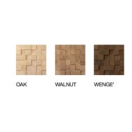 W-CIRCLES MOSAIK 3D CUBE OAK NATURAL 28X28 - PROVENZA EMILGROUP ENLG PROVENZA EMILGROUP - 1
