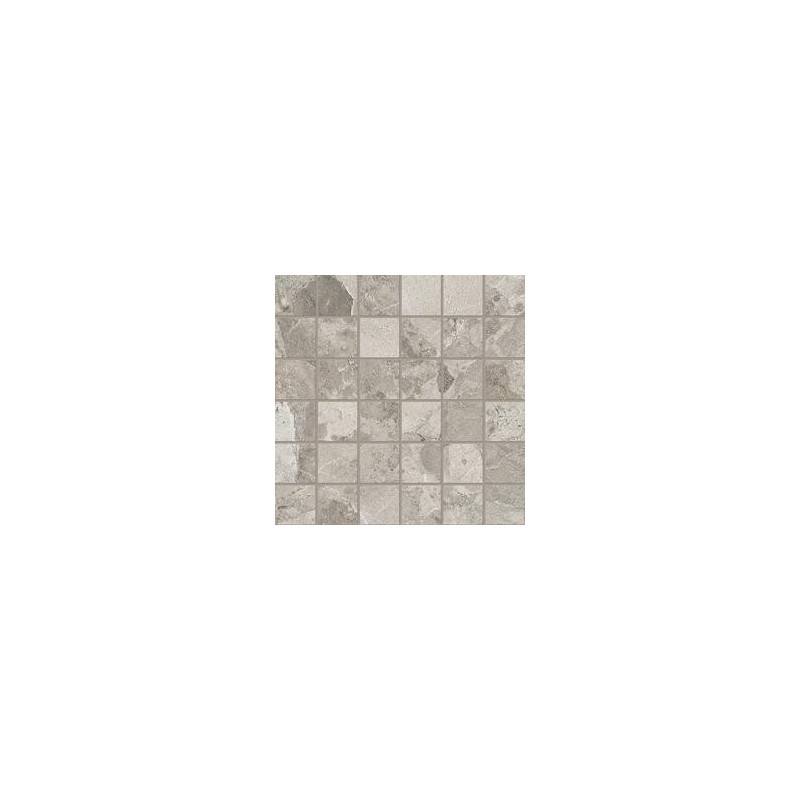 MATERA STONE MOSAIQUE 5X5 DARK GREY SILKTECH 30X30 - ERGON EMILGROUP EN9Y ERGON EMILGROUP - 1
