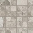 MATERA STONE MOSAIQUE 5X5 DARK GREY SILKTECH 30X30 - ERGON EMILGROUP EN9Y ERGON EMILGROUP - 1