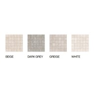 MATERA STONE NEUTRA MOSAIC 5X5 DARK GREY SILKTECH 30X30 - ERGON EMILGROUP ENHC ERGON EMILGROUP - 1
