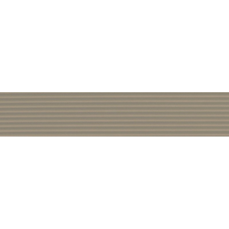 SENSI COLORE TORTORA GLOSSY RIGATO 5,7X23,2 - CREATIVE DESIGN FLORIM 787119 FLORIM CREATIVE DESIGN - 1