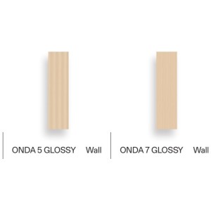 SENSI COLORE AVORIO GLOSSY RIGATO 5,7X23,2 - CREATIVE DESIGN FLORIM 787122 FLORIM CREATIVE DESIGN - 1