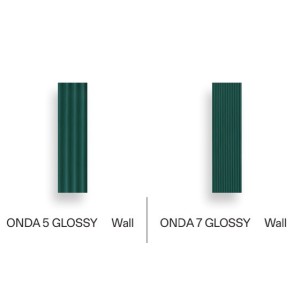 SENSI COLORE LAGUNA GLOSSY RIGATO 5,7X23,2 - CREATIVE DESIGN FLORIM 787131 FLORIM CREATIVE DESIGN - 1