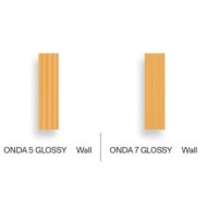 SENSI COLORE MIELE GLOSSY ONDA 5 5,7X23,2 - CREATIVE DESIGN FLORIM 787166 FLORIM CREATIVE DESIGN - 1