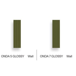 SENSI COLORE MUSCHIO GLOSSY ONDA 5 5,7X23,2 - CREATIVE DESIGN FLORIM 787168 FLORIM CREATIVE DESIGN - 1