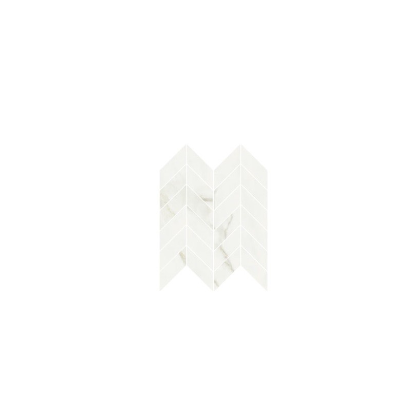 ATELIER CHEVRON CALACATTA GREY POLISHED - NOVABELL ATL333L NOVABELL - 1