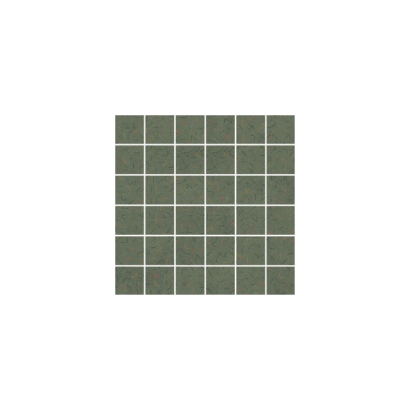STITCH GREEN NATUREL MOSAIQUE 5X5  30X30 - CERAMICAS APARICI APARICI CERAMICA - 1