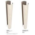 DUALTRAVERTINE PORO APERTO COLONNA BEIGE NATURAL 33,5X27,8 - EMILCERAMICA ENW7 EMILCERAMICA - 1