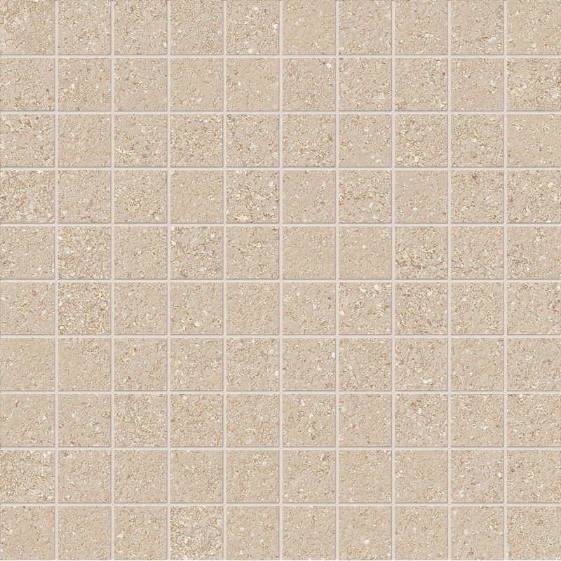 PIETRA ESSENZA MOSAICO 3X3 MANDORLA SILKTECH 30X30 - EMILCERAMICA ENUG EMILCERAMICA - 1